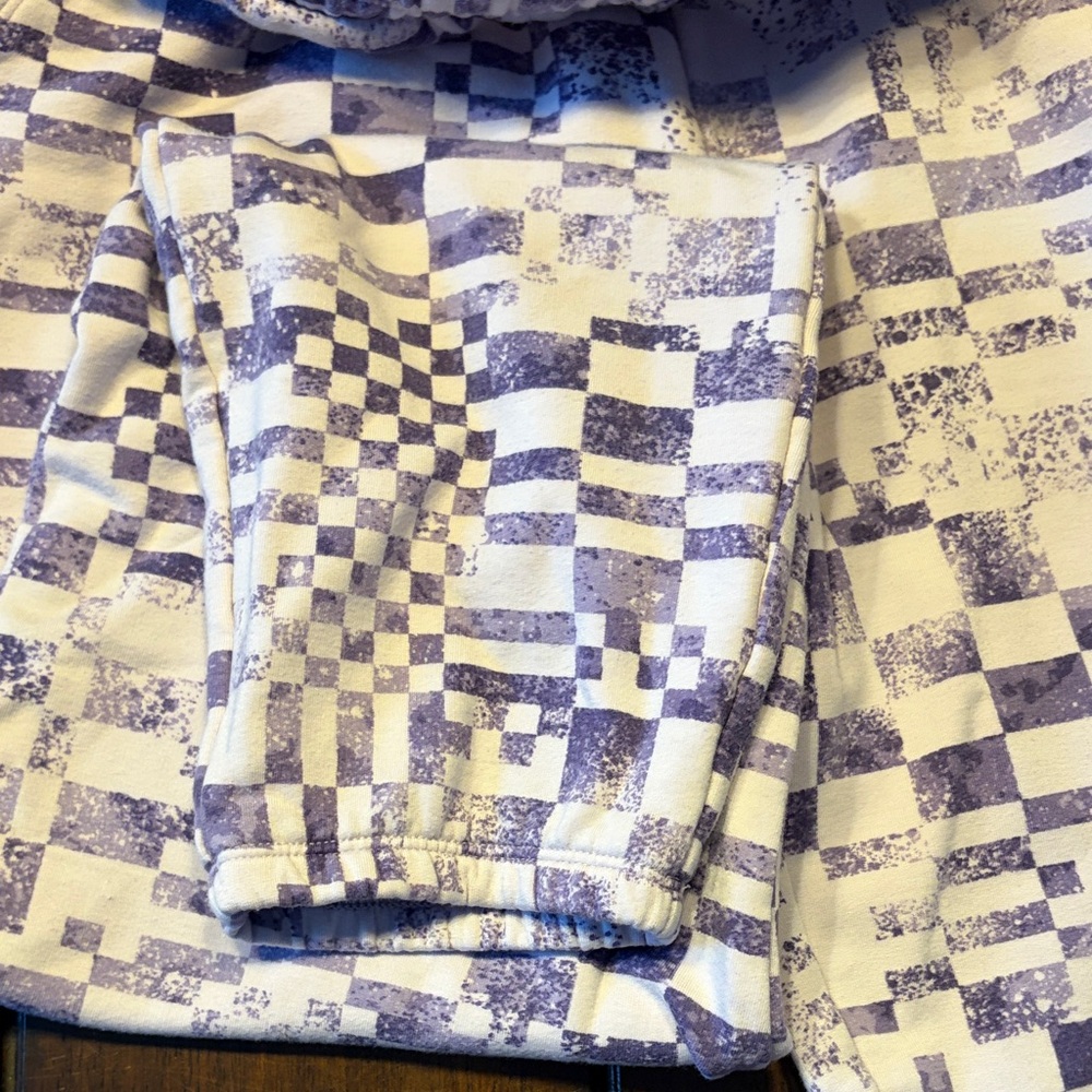 Athleta Girl Lavender and White Hoodie - Picture 8 of 8